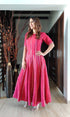 Hot Pink Gota Dress